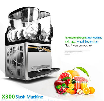 15+15L آلة سلوش تجارية للبيع 220V/110V 500W مع جهاز التبديل لمس شاشة LCD