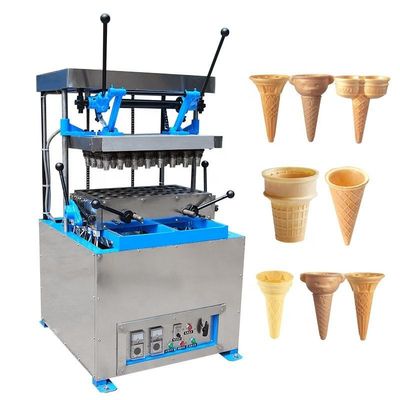 عالية الإنتاجية تجارية آيس كريم مخروط آلة 30pcs/min 3.6KW 80 كيلوغرام