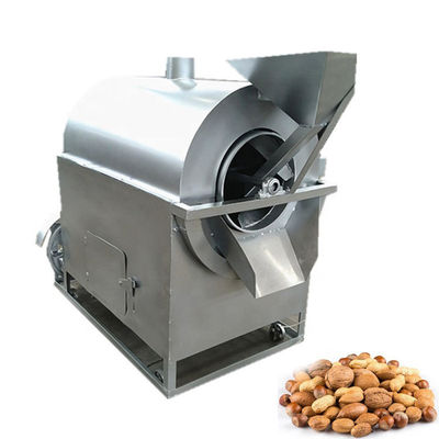 آلة تحميص الفستق التجارية الذاتية للذرة الصويا 25-500kg/H